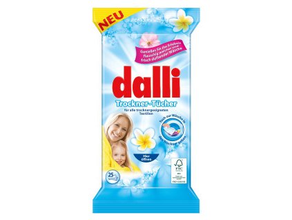 761208 dalli vlhcene ubrousky do susicky 25 ks