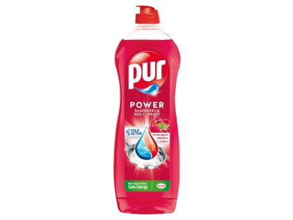 Pur čisticí prostředek na ruční mytí nádobí Power Raspberry 750ml