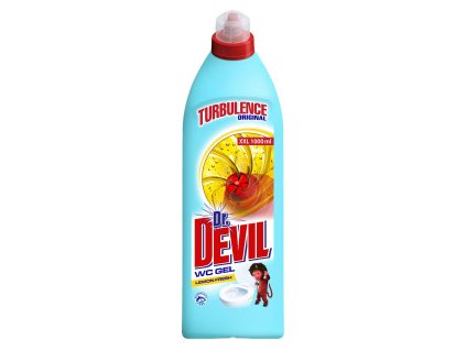Dr. Devil WC gel Turbulence Lemon Fresh 1L