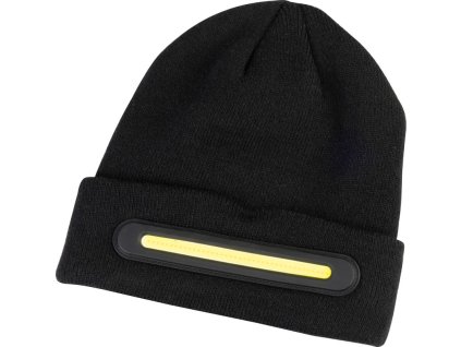 Čepice Strend Pro beanie, 40x LED, černá, akrylová vlákna, 750 mAh baterie