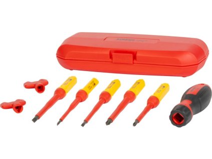 Sada šroubováků Strend Pro, VDE 8 dílná, ploché + Phillips, elektrikářské