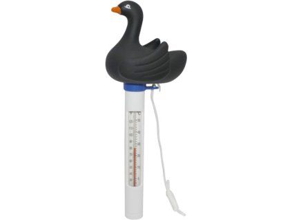 Teploměr Strend Pro, plovoucí, Černá labuť, bazénový