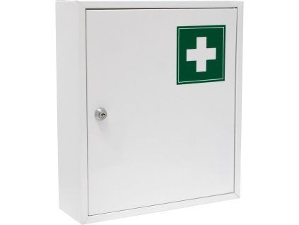 Lékárnička MEDIC, 31x10x36 cm, nástěnná, kovová