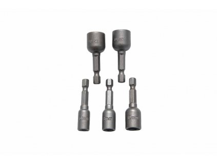 1/4" hlavice utahovací s magnetem 5ks 6,8,10,12,13mm