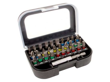 Sada bitů 25mm - 30 ks + magnetický držák