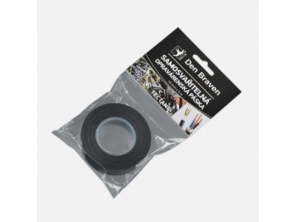 Samosvařitelná opravárenská páska 19 mmx5 m, černá Tectane