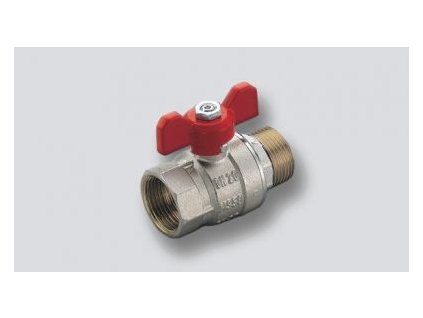 TIEMME 1/4" kulový kohout SCIROCCO, ŠM motýl