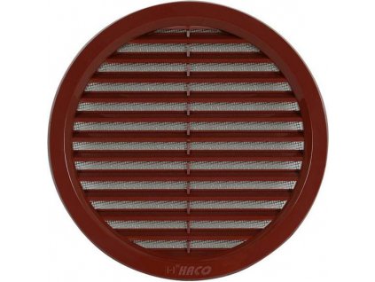 Mřížka větrací VM 150H/0402 - hnědá se síťovinou