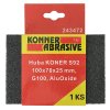 Brusná houba KONER S92 100x70x25 mm, G220, AluOxide