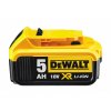 DCB184 DeWALT Akumulátor 18V XR 5,0Ah Li-Ion zásuvný
