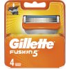 Gillette Fusion, náhradní hlavice, balení 4 kusy