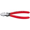 Boční štípací kleště na umělou hmotu potaženo plastem 160 mm 7201160 Knipex