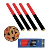 Tužka tesařská Strend Pro CP0658, 175 mm, ovál, červená/modrá, 12 ks