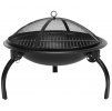 Ohniště kovové na dřevěné uhlí, Strend Pro BBQ Homefire, 54 cm