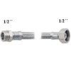 nerezová připojovací hadička Š 1/2"x M 1/2", DN 9,5 x 14 mm, 30 cm