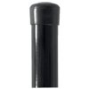 Sloupek Strend Pro METALTEC, 48/2000/1,50 mm, antracit, kulatý, čepička, Zn+PVC, RAL7016