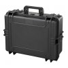 Plastový kufr MAX, 555x428xH 211mm, IP 67, barva černá