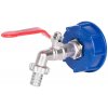 Sada Strend Pro, ventil 1/2" (Zn redukce 3/4") + plast. redukce 60mm+výpusť 3/4", IBC