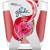 Glade svíčka vonná Decor Luscious Cherry & Peony, 70 g