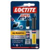 Sekundové lepidlo Super Attak Plastics 2g + 4ml