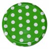 Víčko zavařovací Twist TO82 puntíky zelené, 8,5cm, 10ks