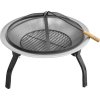 Ohniště Strend Pro Mara BBQ kovové, kulaté, 57x57x40 cm
