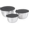 Miska MagicHome, nerez, s víkem, 14-16-18 cm, sada 3 ks