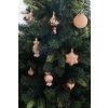 Koule MagicHome Vánoce, sada, 32 ks, bronzové, mix, na vánoční stromek