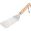 Obraceč Strend Pro Grill, na grilování a opékání, s dřevěnou rukojetí, nerez, 34cm