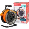 Kabel Strend Pro DG-FB04 prodlužovací, L-15 m, na bubnu, průřez 1,5 mm2