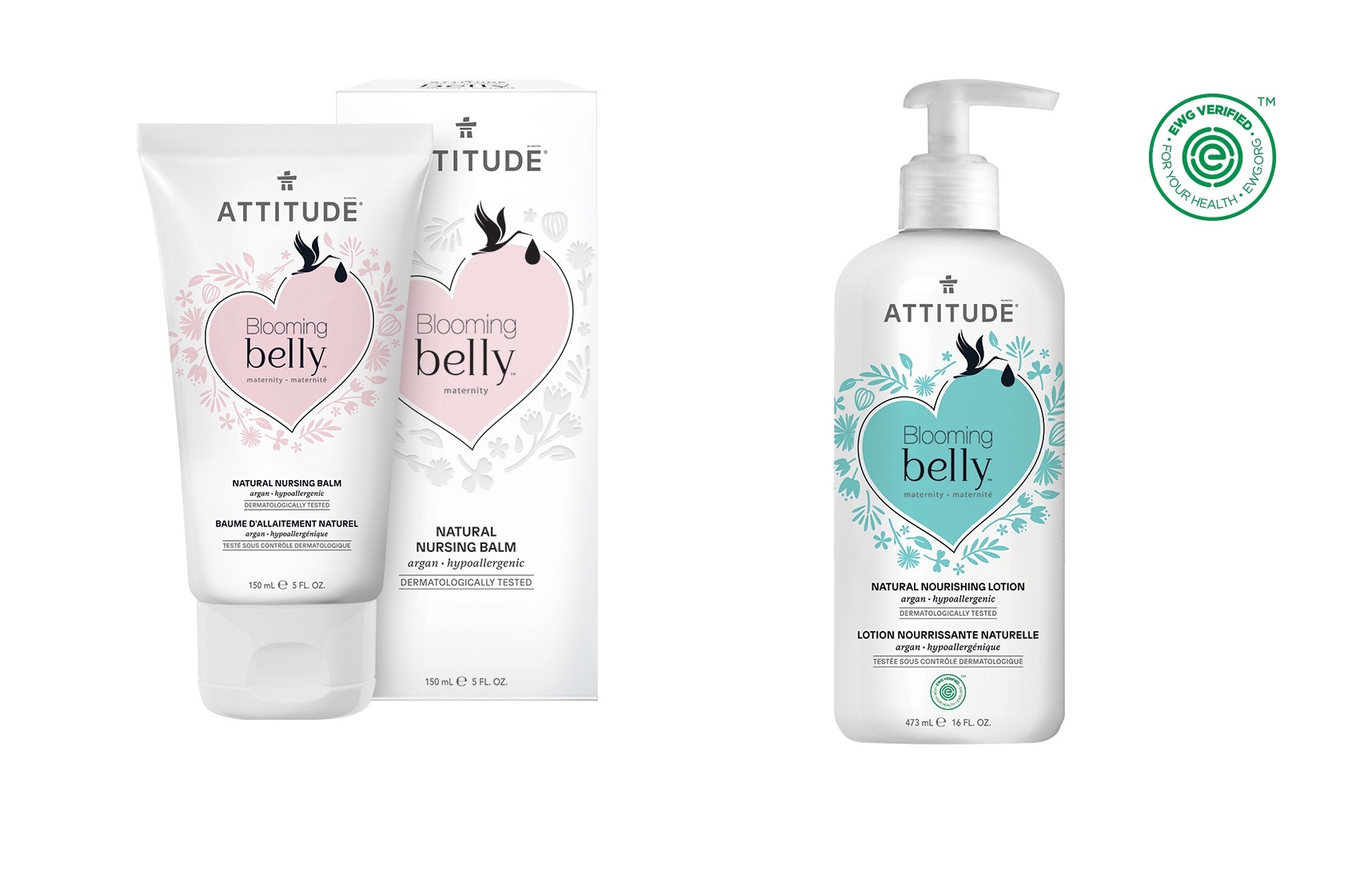 Kosmetika Attitude - řada pro těhotné BLOOMING BELLY