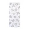 123556 212531 baby nellys kvalitni bavlnena plenka tetra premium 70x80cm pismenka bila
