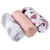 121451 207637 baby nellys muselinove pleny 3ks lux tvary pirka 70 x 80 cm seda ruzova bila