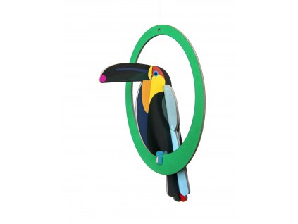 swinging toucan