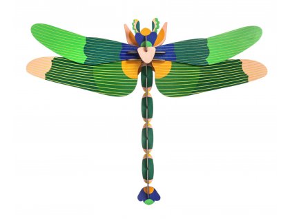 giant dragonfly green