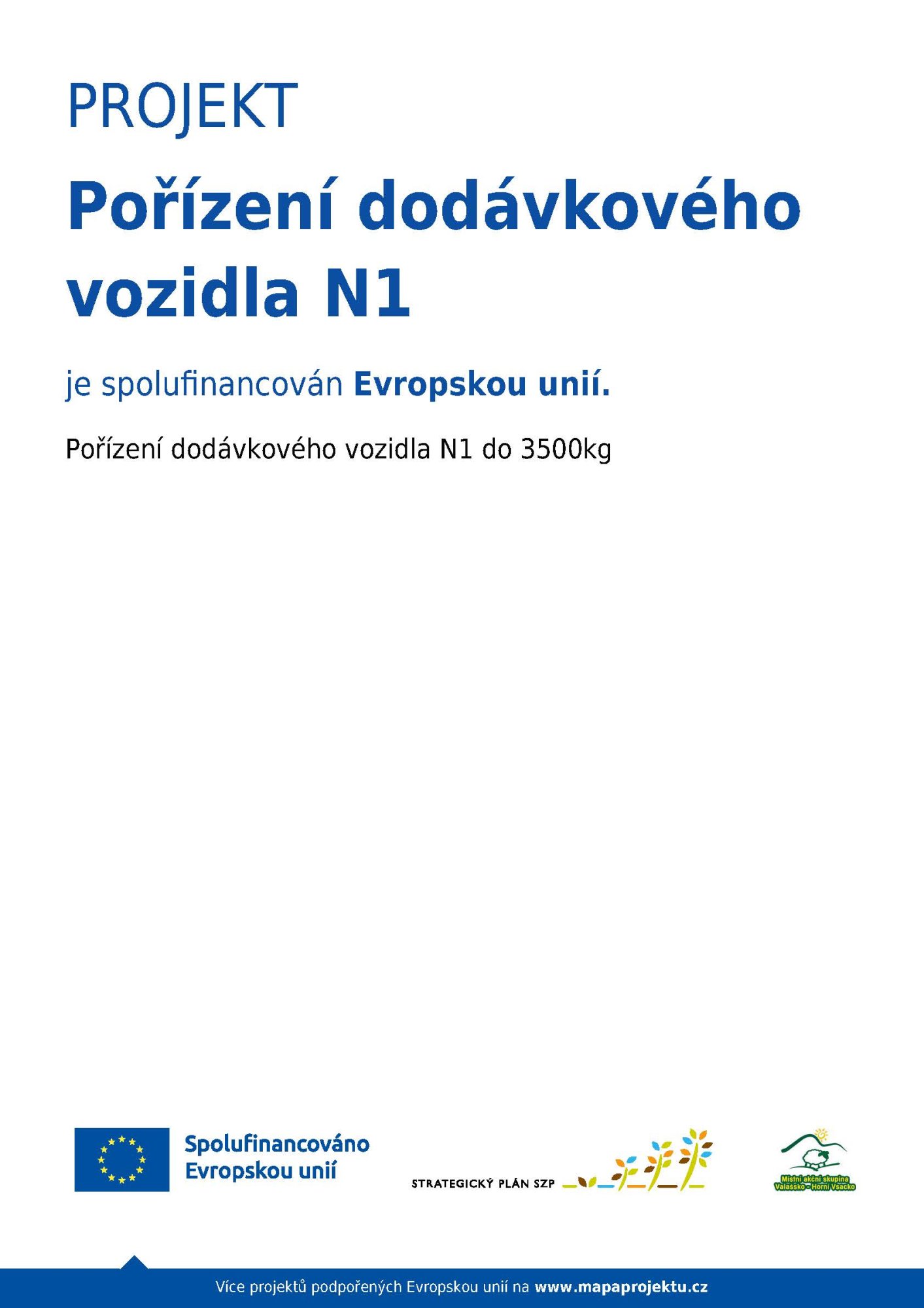 Pořízení dodávkového vozidla