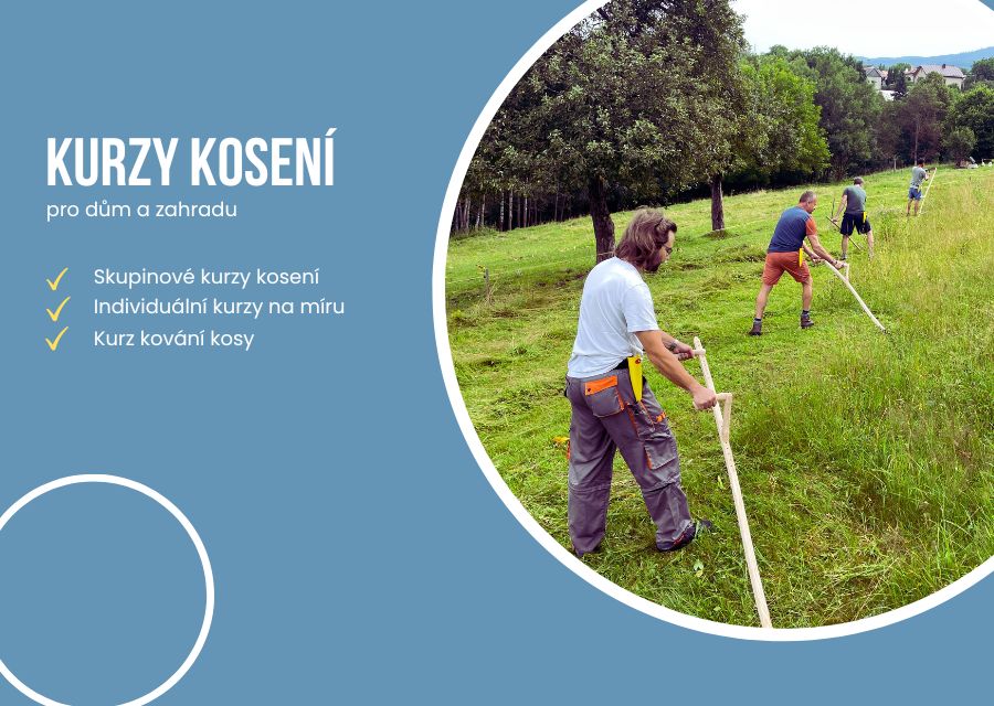 Kurzy kosení kosou