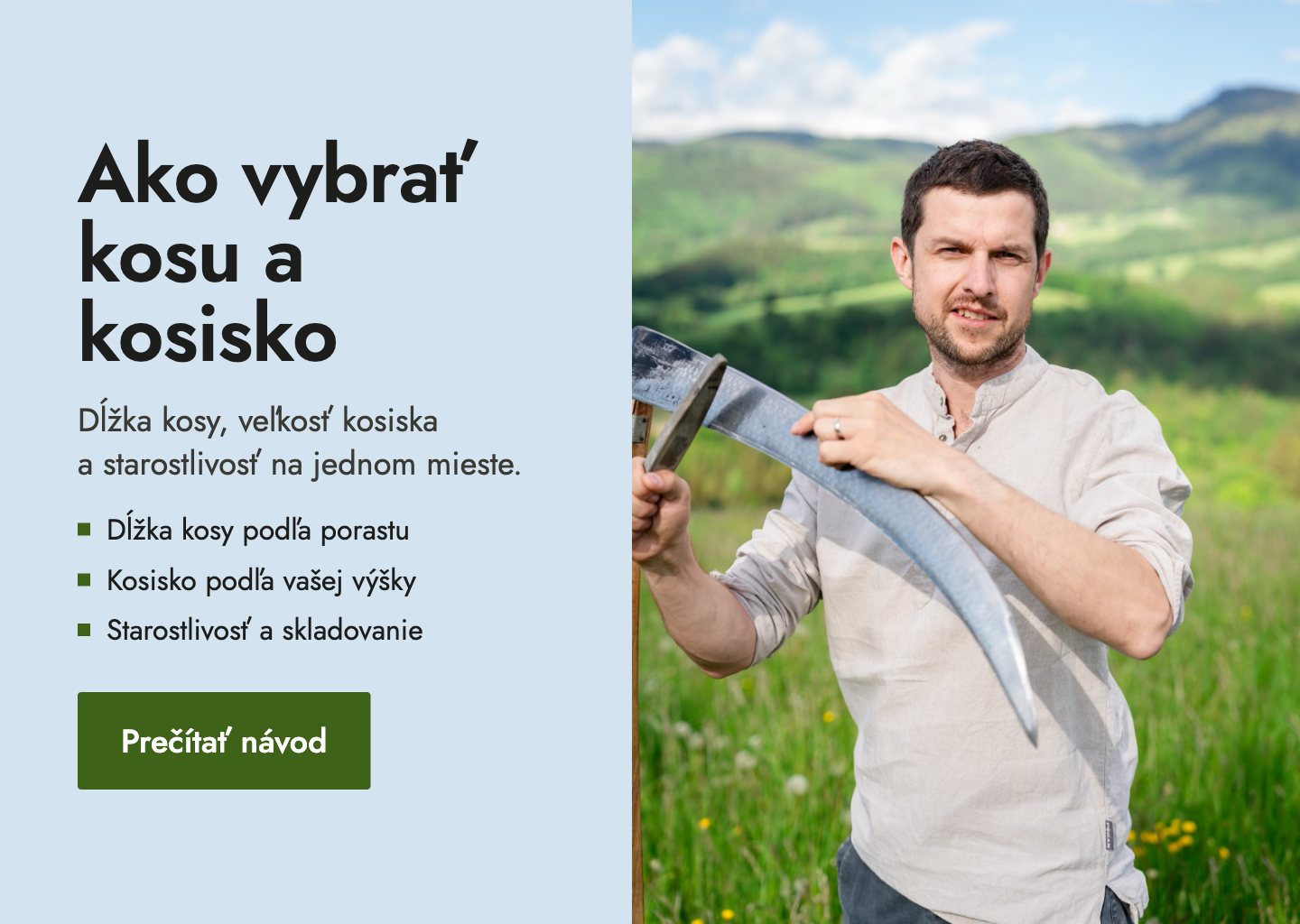 Ako vybrať kosu.