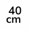 40 cm