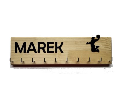 vešiak na medaile basketball