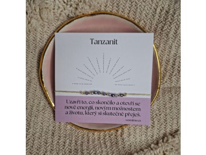 náramek tanzanit
