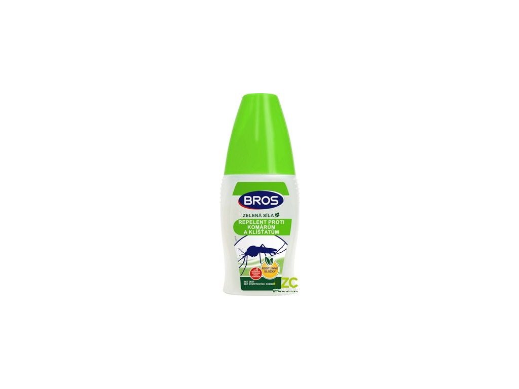 Bros - Zelená síla repelent proti komárům a klíšťatům 50 ml