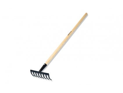 Kovové hrábě malé 8 hroté BIG delší násada