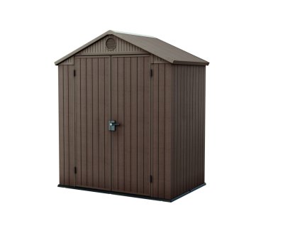 Zahradní domek Keter Darwin 6x4 - 190 x 221 x 121 cm - hnědý