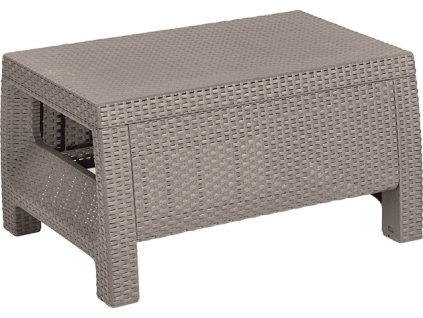 Zahradní stolek KETER Corfu table - 77 x 57 x 42 cm - cappuccino