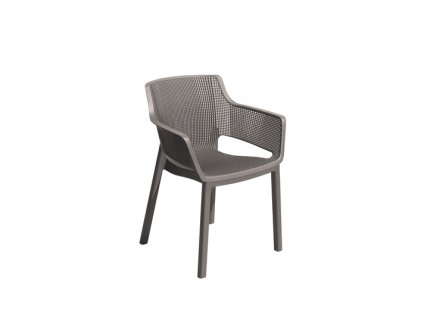 Zahradní židle Keter Elisa - 57,7 x 62,5 x 79 cm - cappuccino