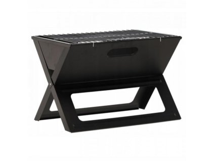 Skládací turistický gril na dřevěné uhlí 45 x 30 x 30 cm