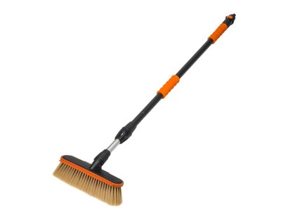 Teleskopický smeták + stěrka 110-180cm EXTRA měkké štětiny