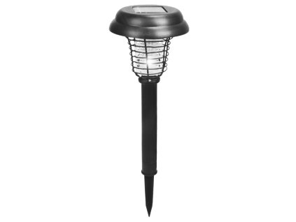 Solární odpuzovač komárů LED / UV lampa na bodci