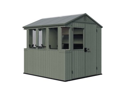 Zahradní domek Keter Darwin Potting Shed 2v1 - zelený
